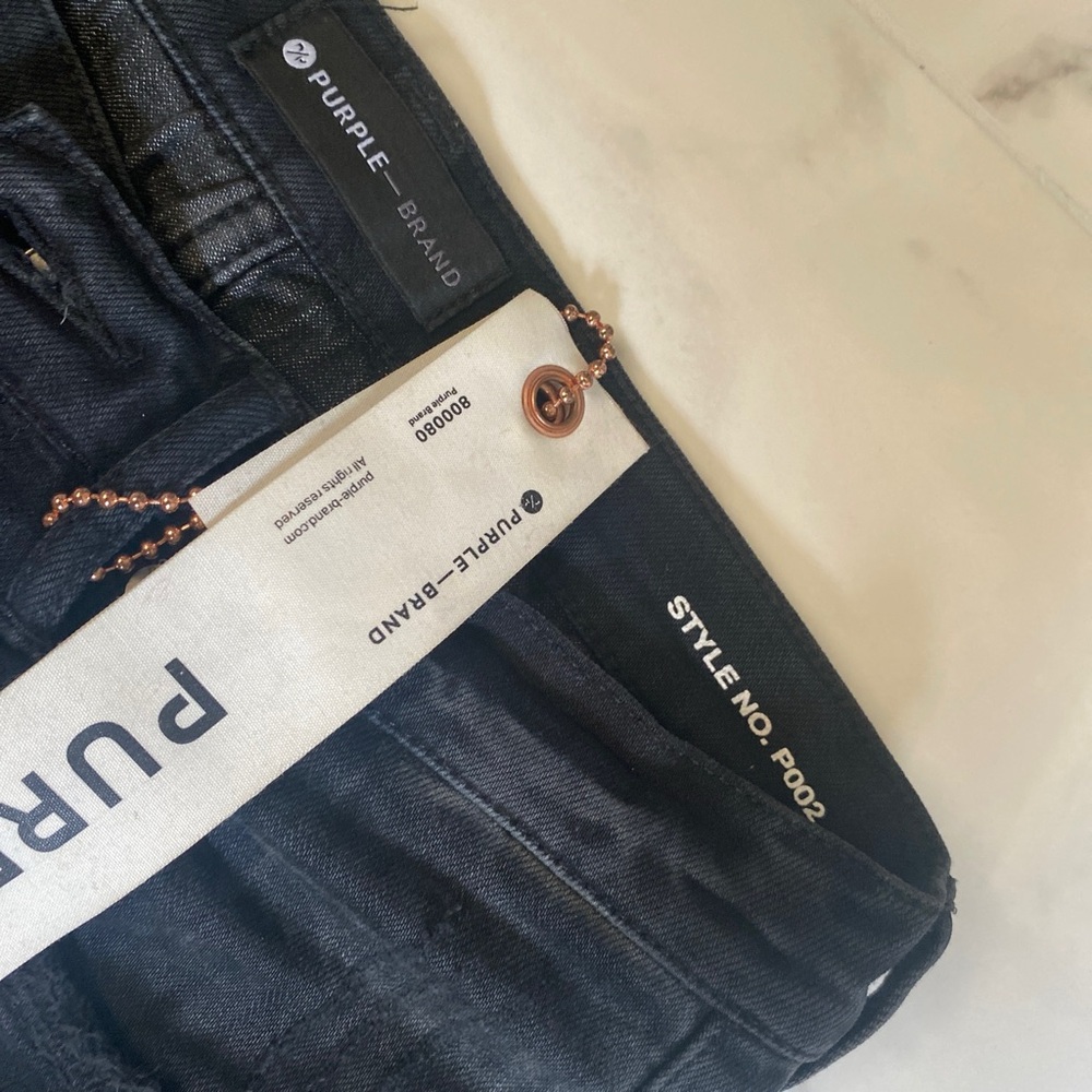 Purple Brand Men's Black Bootcut Jeans